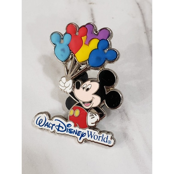 Disney Parks - Walt Disney World Mickey Mouse with Balloons 3D - Pin - Picture 1 of 3